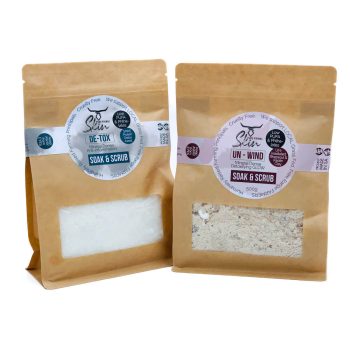 BODY SOAK & SCRUB, DETOXIFYING, 2-IN-1, MINERAL DENSE, TALLOW SCRUB, DETOXIFYING FOOT BATH, BODY SCRUB, BODY SOAK, FOOT SOAK, FOOT SCRUB, NATURALLY SCENTED, DETOX, UNWIND, GREY WATER SAFE