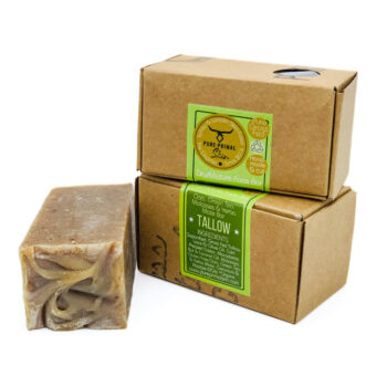 DRY/MATURE FACE BAR, GREEN TEA & OATS, HYPOALLERGENIC, TALLOW SOAP, FACIAL BAR, FACIAL SOAP, FACE SOAP, DRY SKIN, MATURE SKIN, SENSITIVE SKIN