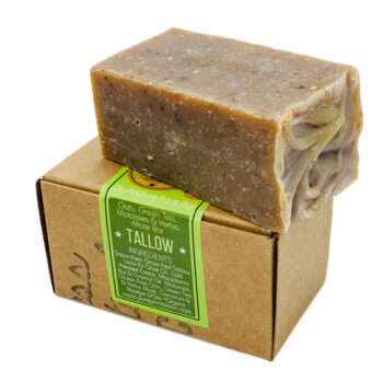 DRY/MATURE FACE BAR, GREEN TEA & OATS, HYPOALLERGENIC, TALLOW SOAP, FACIAL BAR, FACIAL SOAP, FACE SOAP, DRY SKIN, MATURE SKIN, SENSITIVE SKIN