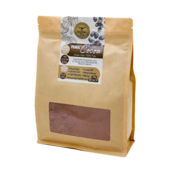 PRIMAL COCOA, PURE COCOA, NATURAL, QUALITY, LIGHTLY DUTCHED COCOA, DARK COCOA, MEDIUM FAT COCOA, PURE PRIMAL SKIN, DRINKING COCOA, BAKING COCOA