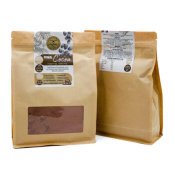 PRIMAL COCOA, PURE COCOA, NATURAL, QUALITY, LIGHTLY DUTCHED COCOA, DARK COCOA, MEDIUM FAT COCOA, PURE PRIMAL SKIN, DRINKING COCOA, BAKING COCOA