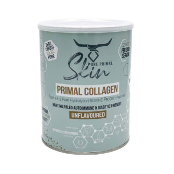 PRIMAL COLLAGEN, COLLAGEN, TYPE I & III, COLLAGEN PEPTIDES, AGGLOMERATED, HYDROLISED, PURE, UNFLAVOURED, PURE, DIABETIC FRIENDLY, ZERO CARBS
