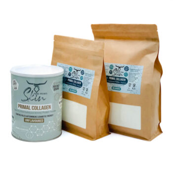 Primal Collagen Group-2 PRIMAL COLLAGEN, COLLAGEN, TYPE I & III, COLLAGEN PEPTIDES, AGGLOMERATED, HYDROLISED, PURE, UNFLAVOURED, PURE, DIABETIC FRIENDLY, ZERO CARBS