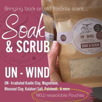 BODY SOAK & SCRUB, DETOXIFYING, 2-IN-1, MINERAL DENSE, TALLOW SCRUB, DETOXIFYING FOOT BATH, BODY SCRUB, BODY SOAK, FOOT SOAK, FOOT SCRUB, NATURALLY SCENTED, DETOX, UNWIND, GREY WATER SAFE
