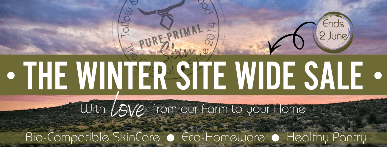 THE WINTER SITE WIDE SALE, PURE PRIMAL SKIN