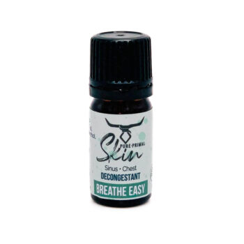 BREATHE EASY, DECONGESTANT, SINUS, CHEST RUB, NATURAL, ESSENTIAL OIL BLEND, Low PUFA Skincare