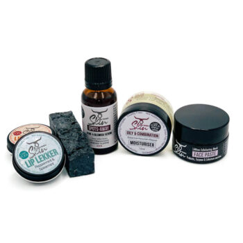 Teenager skin type starter skit, problem skin type starter kit, oily & combination skin type, starter kit, pouches, Low PUFA skincare